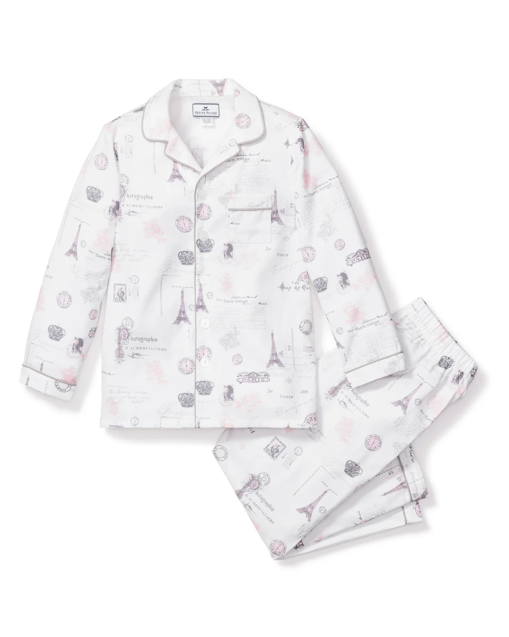 Paris Musings Pajama Set | Petite Plume