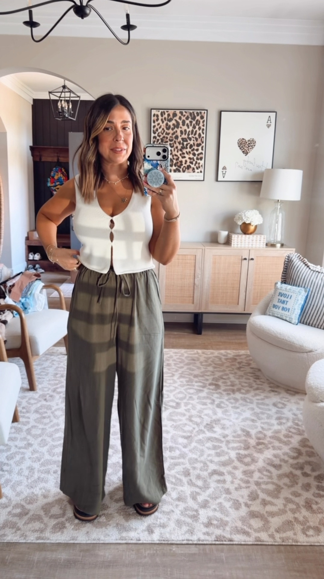 Small in top
Medium in pants 

#LTKPetite #LTKootd #LTKSaleAlert