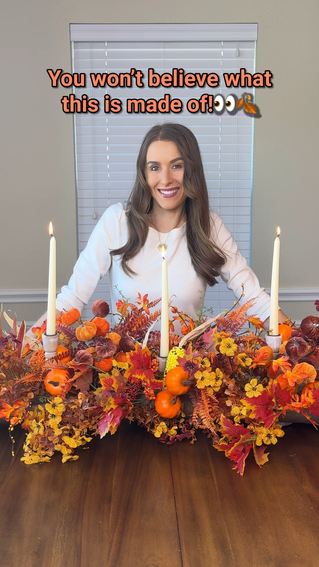 DIY Thanksgiving centerpiece. Pool noodle Thanksgiving centerpiece. Thanksgiving decor. Thanksgiving tablescape. 

#LTKSeasonal #LTKHome #LTKHoliday