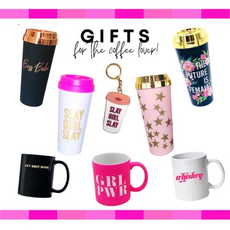 Start your holiday shopping early! Here’s another gift guide for the coffee lover. Everyone needs a pretty mug for their morning coffee. I know I do!

#coffeelover #giftguide #coffeemug #mug #travelmug #keychain #morningcoffee #bossbabe #slaygirlslay

#LTKSeasonal #LTKHoliday