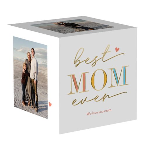 Scripted Best Mom Photo Cube | Shutterfly