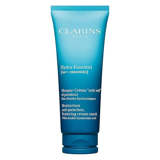 Clarins Hydra-Essentiel Face Mask | Hydrating Face Mask | Visibly Plumper Skin + 24H Hydration* |... | Amazon (US)
