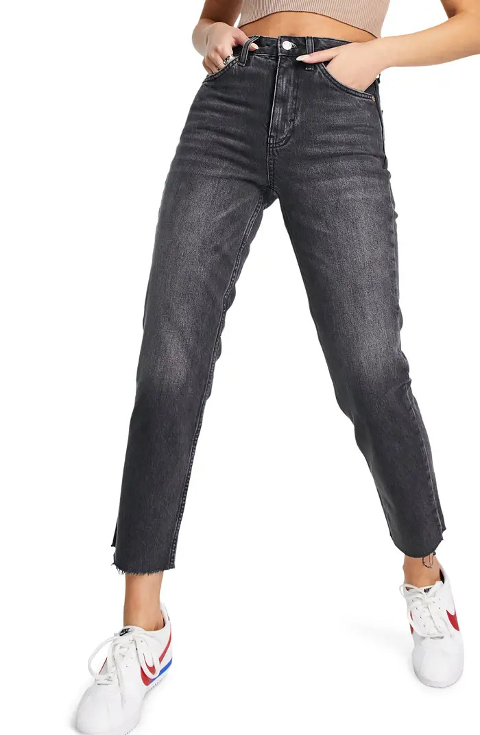 Raw Hem Straight Leg Jeans | Nordstrom