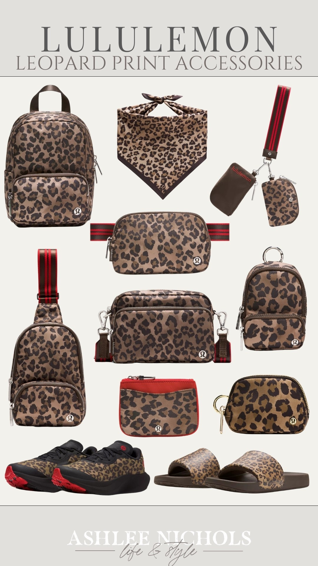 Lululemon leopard print accessories!

Leopard bag, mini book bag, belt bag, leopard slides, athletic bag

#LTKActive #LTKSeasonal #LTKfitnessgoals