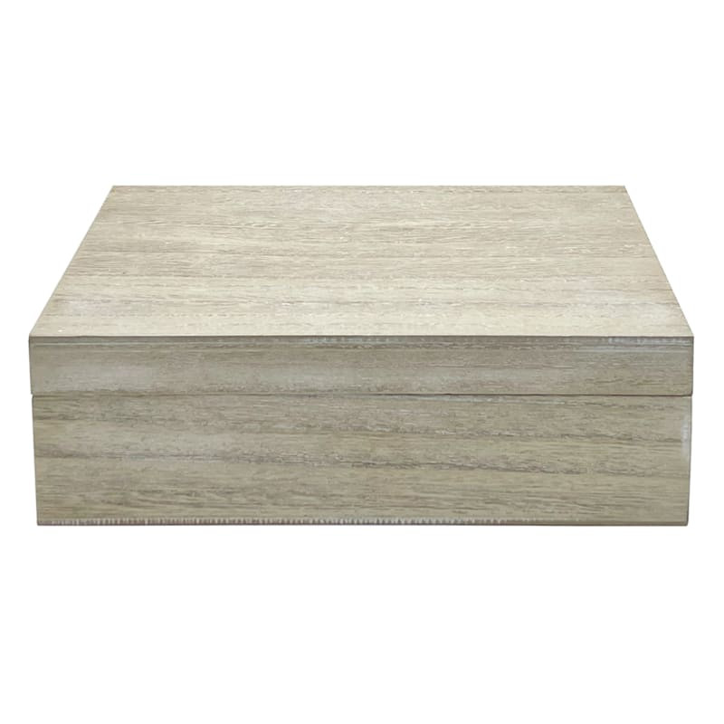 Natural Wood Box, 9x8 | At Home