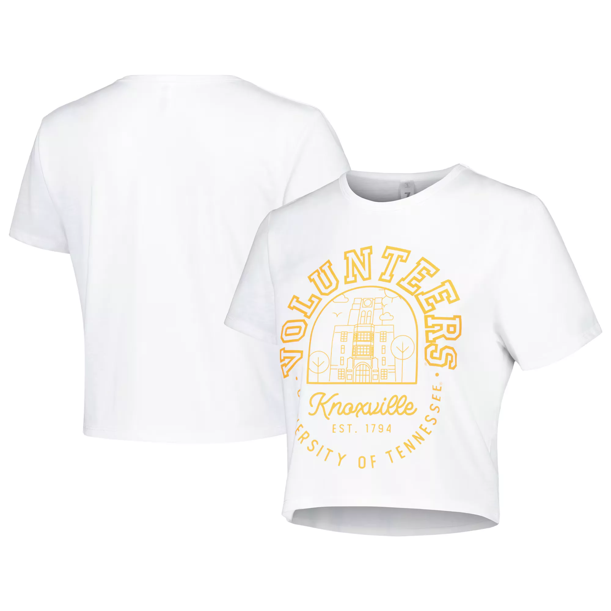 Ncaa Tennessee Volunteers Girls' White Boxy T-shirt : Target