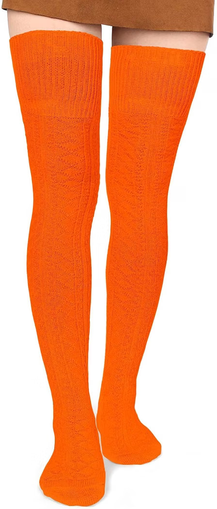 Moon Wood Women Thigh High Socks Extra Long Cotton Knit Warm Thick Tall Over the Knee Boot Stocki... | Amazon (US)
