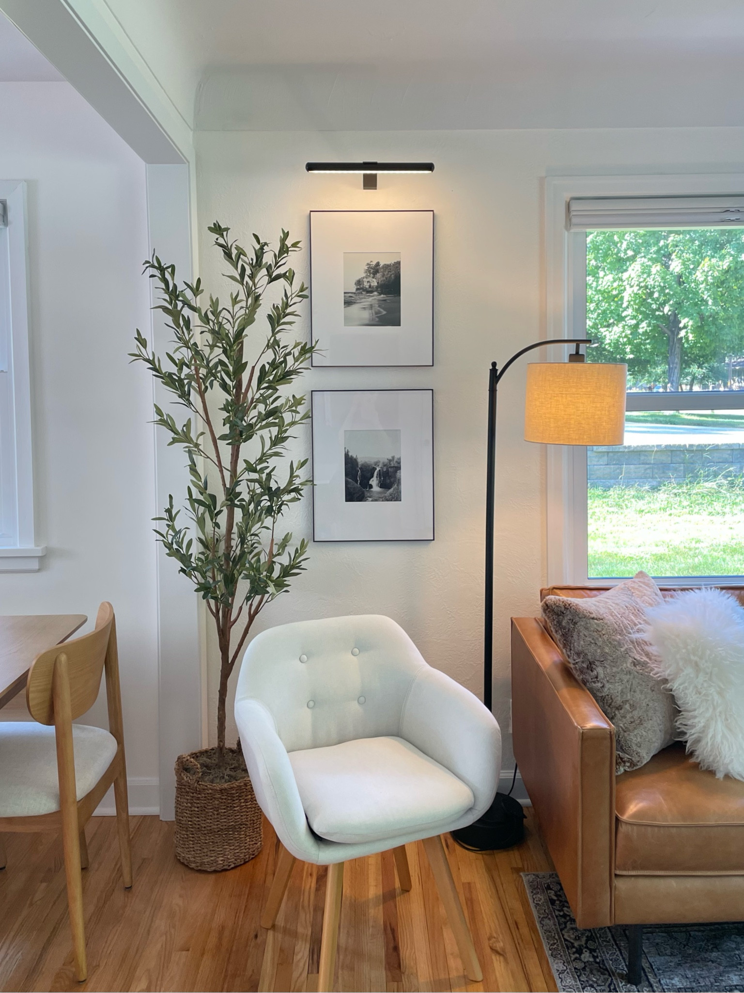 Chair is old from Amazon, I can’t find a link anymore!
I cut the olives off the olive tree lol
Lamp was a wedding gift (8 yrs old) but I found the newest version from Target 👍🏼


#LTKHome #LTKBacktoSchool #LTKSeasonal