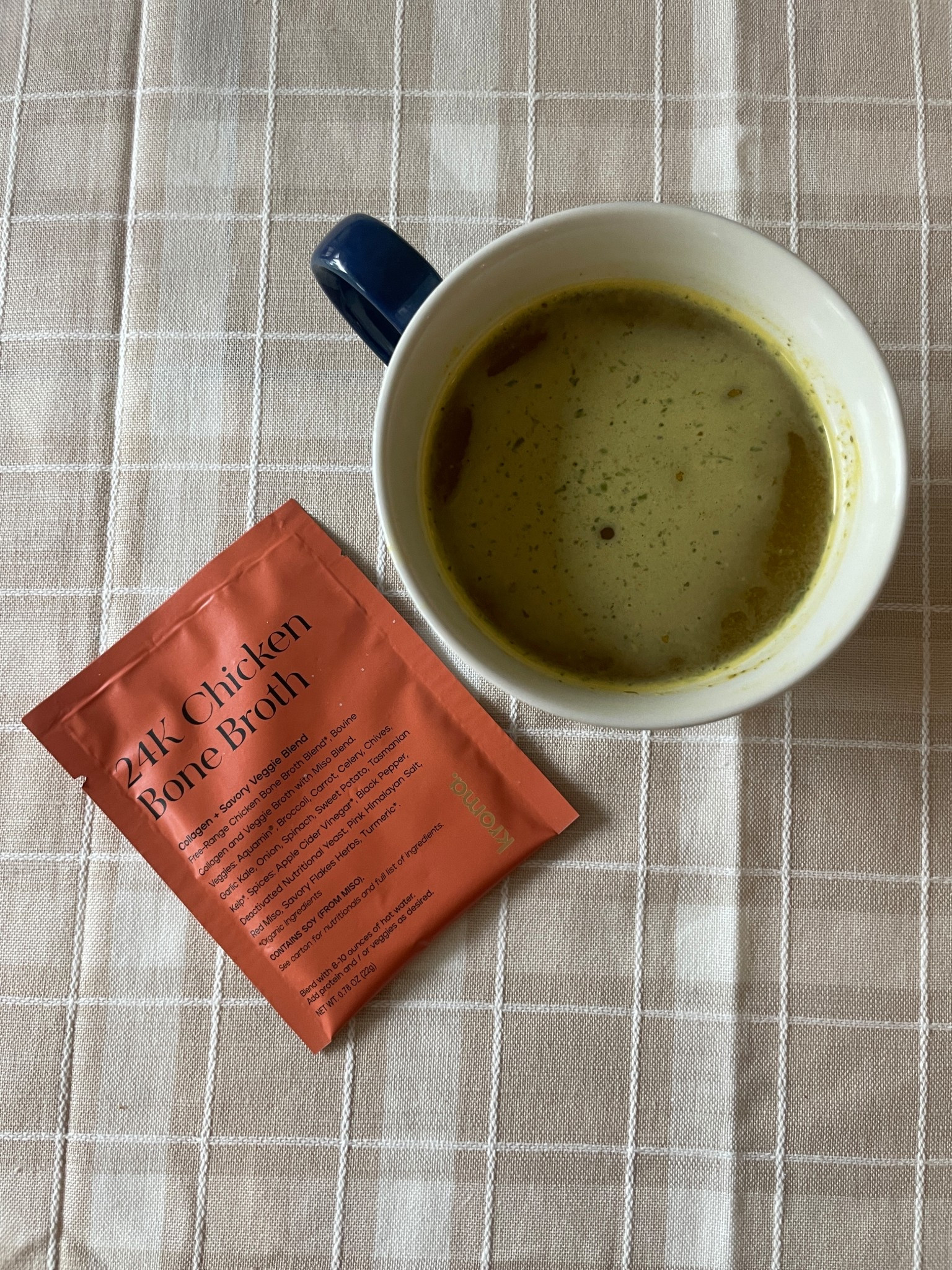 The best tasting chicken bone broth from Kroma to support gut health. Tastes like a warm hug 🤍

#LTKOver40 #LTKActive #LTKFindsUnder50