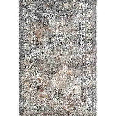 Brown / Gray Rug | Wayfair North America