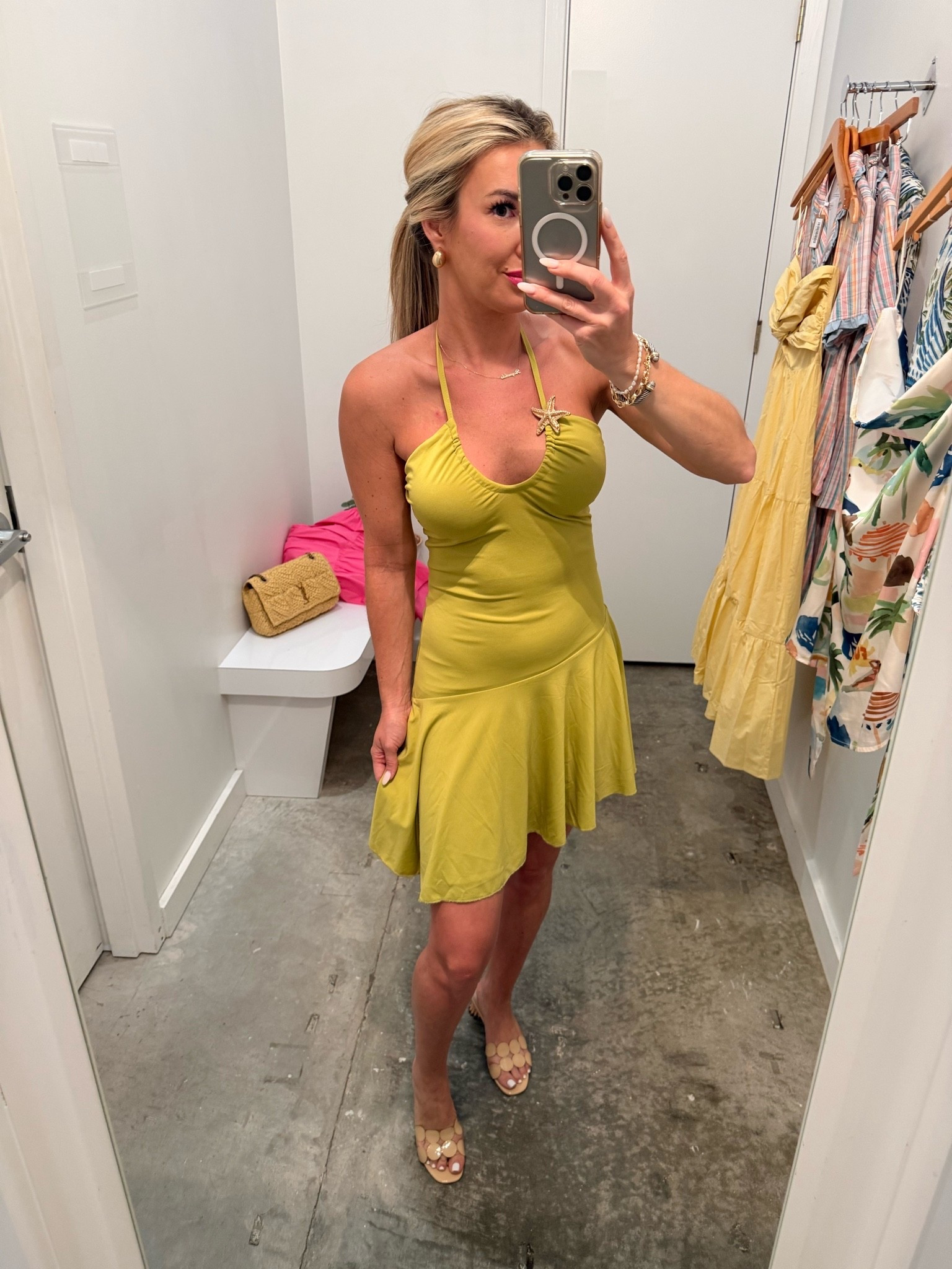 Wearing size small! Use code KRISTY15 for 15% off your order. 

#greenminidress #minidress #summerstyle #resortstyle #vacationstyle

#LTKootd #LTKTravel #LTKOver40