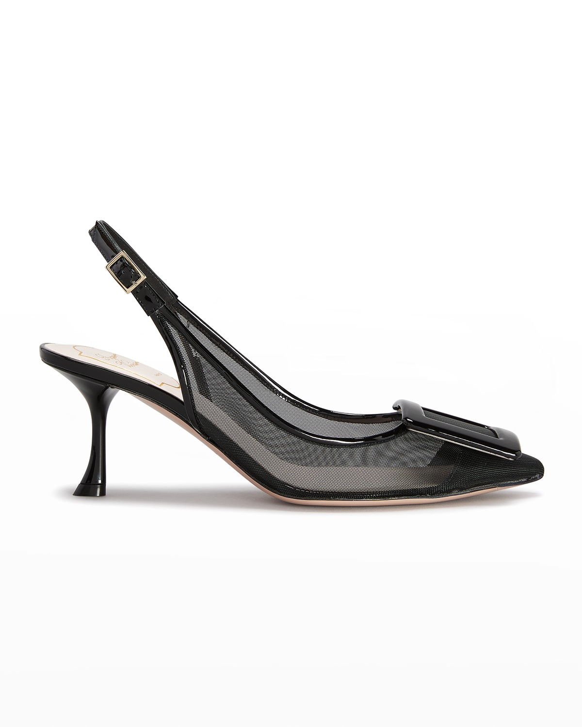 Viv In The City Mesh Slingback Pumps | Neiman Marcus