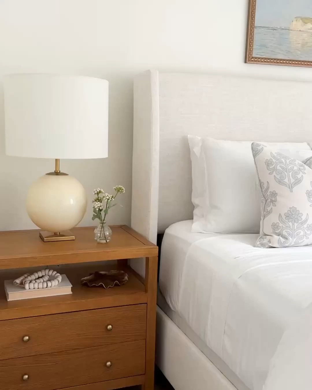 This guest room is designed to feel calm, inviting, and effortlessly comfortable.

Layered neutrals and crisp white bedding create that clean, elevated feel you get when you stay somewhere special. The white bamboo bedding is always the first thing my guests comment on—it’s incredibly soft, breathable, and stays cool throughout the night.

I’ve linked everything that brings this space together, from the timeless furniture to the cozy bedding, if you’re looking to create a guest room that feels refined, relaxing, and welcoming.

#LTKstorytime #LTKHome #LTKSaleAlert