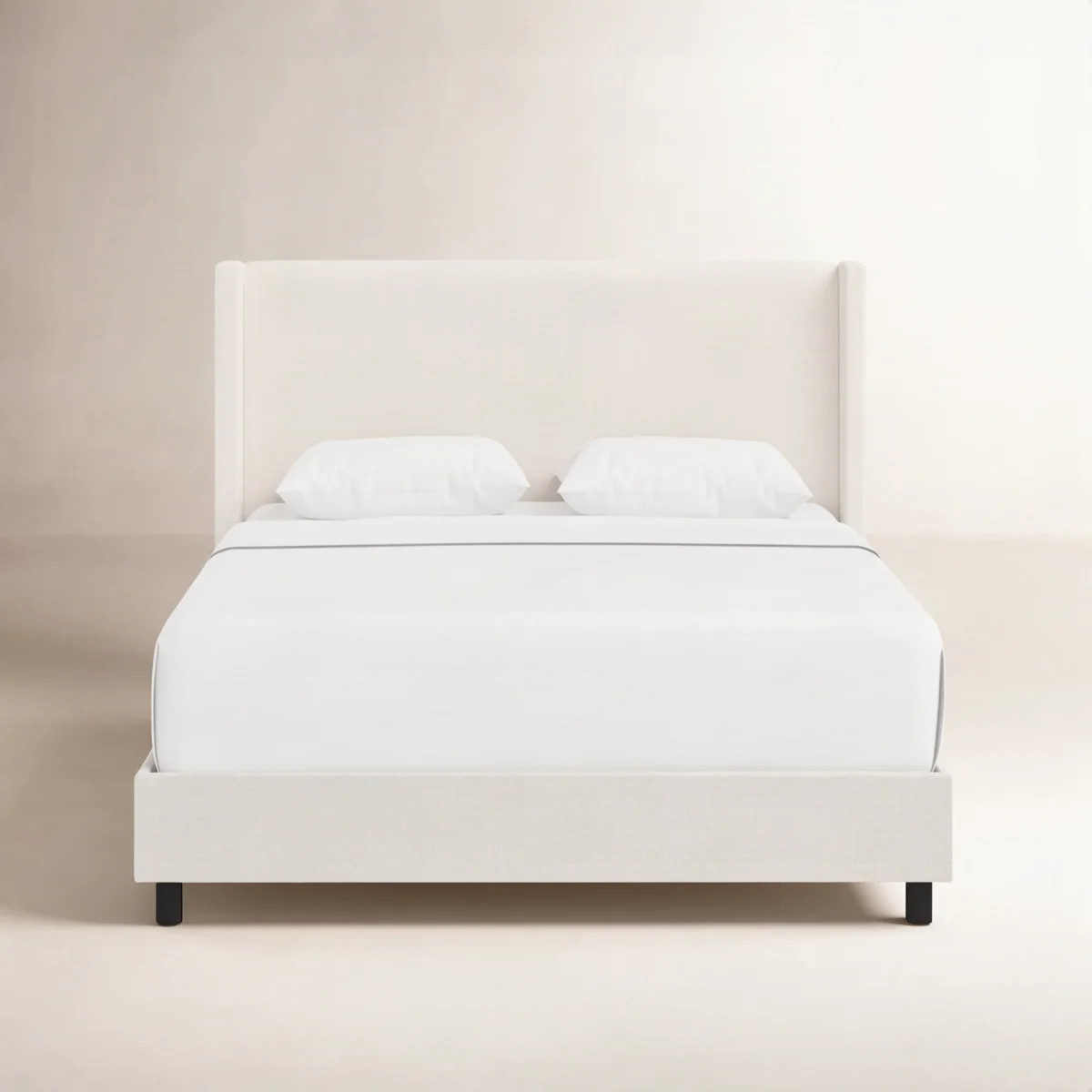 Hanson Upholstered Wingback Bed | Wayfair North America