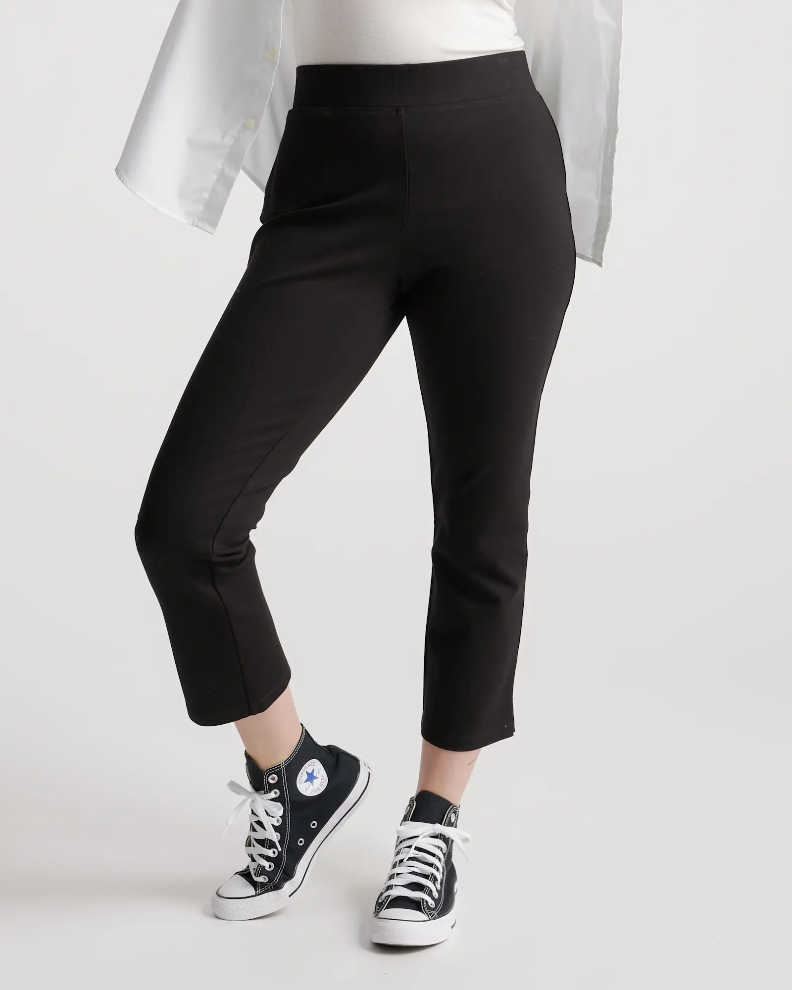 Ultra-Stretch Ponte Kick Flare Pants | Quince