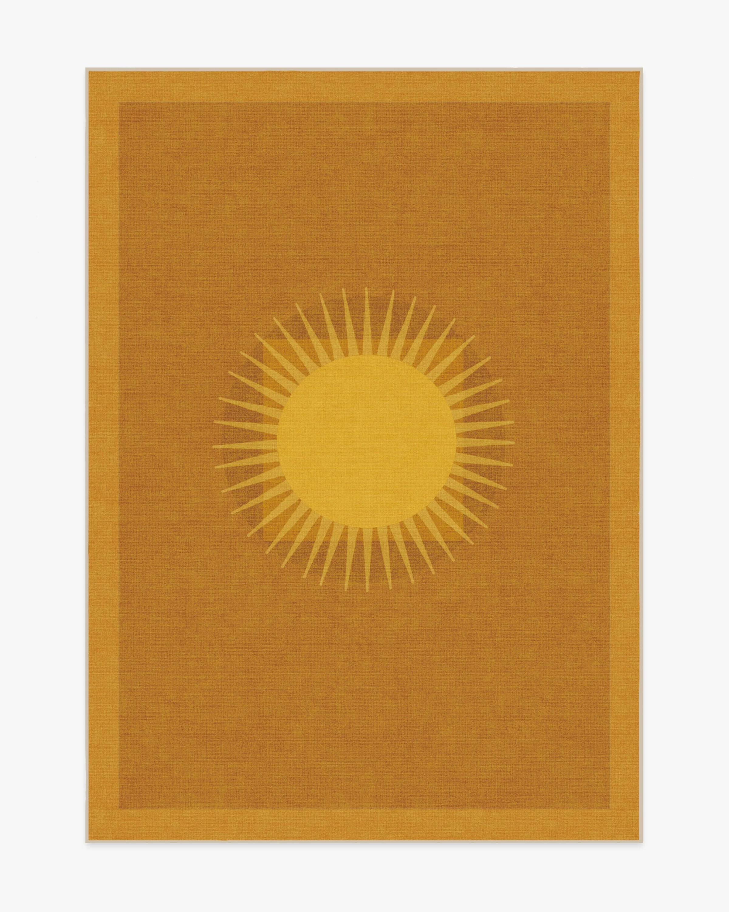 Matthew Williamson Helios Gold Rug | Ruggable | Ruggable