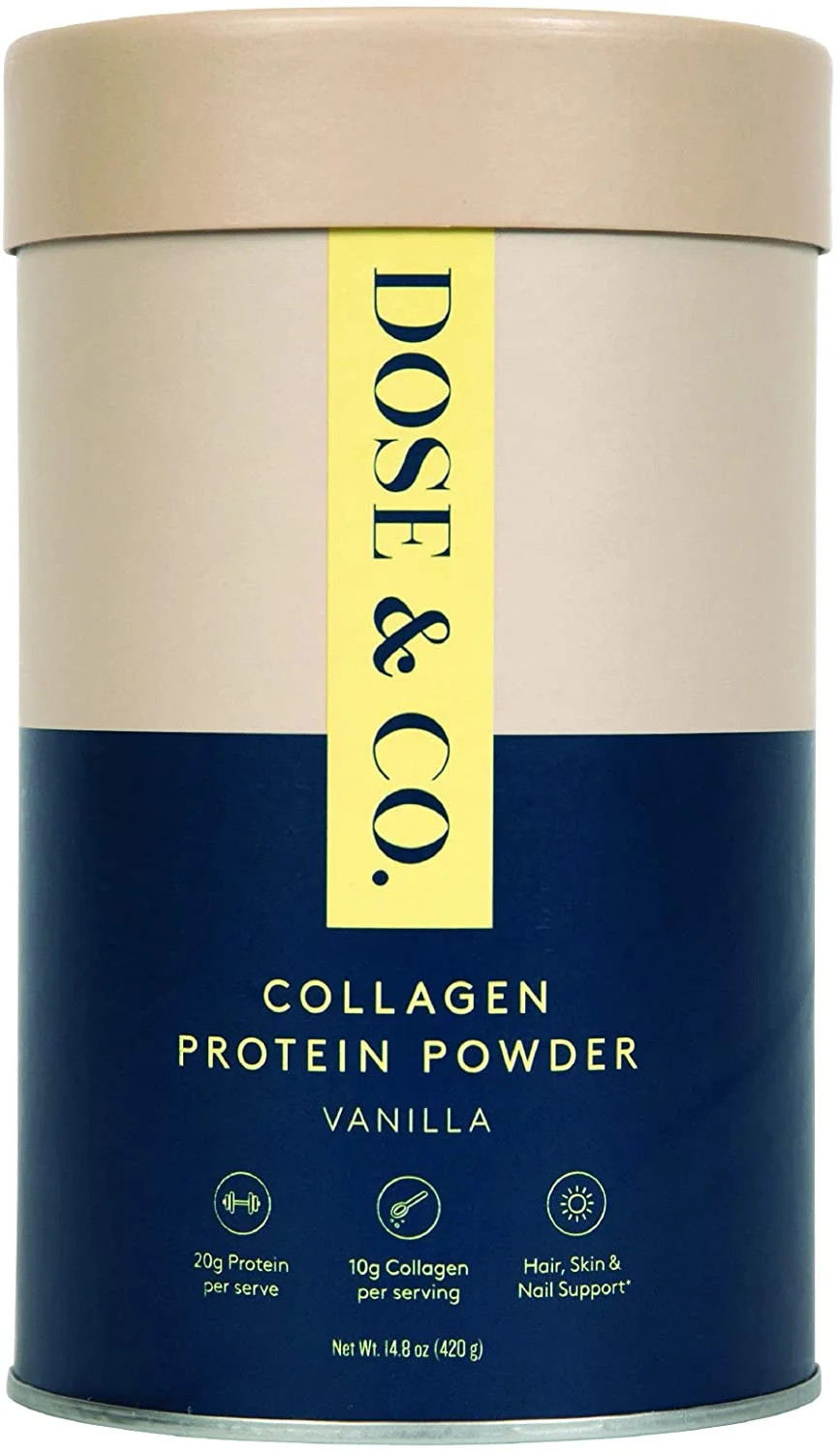 Dose and Co Collagen Protein (Vanilla) 14.8oz (420g) | Walmart (US)