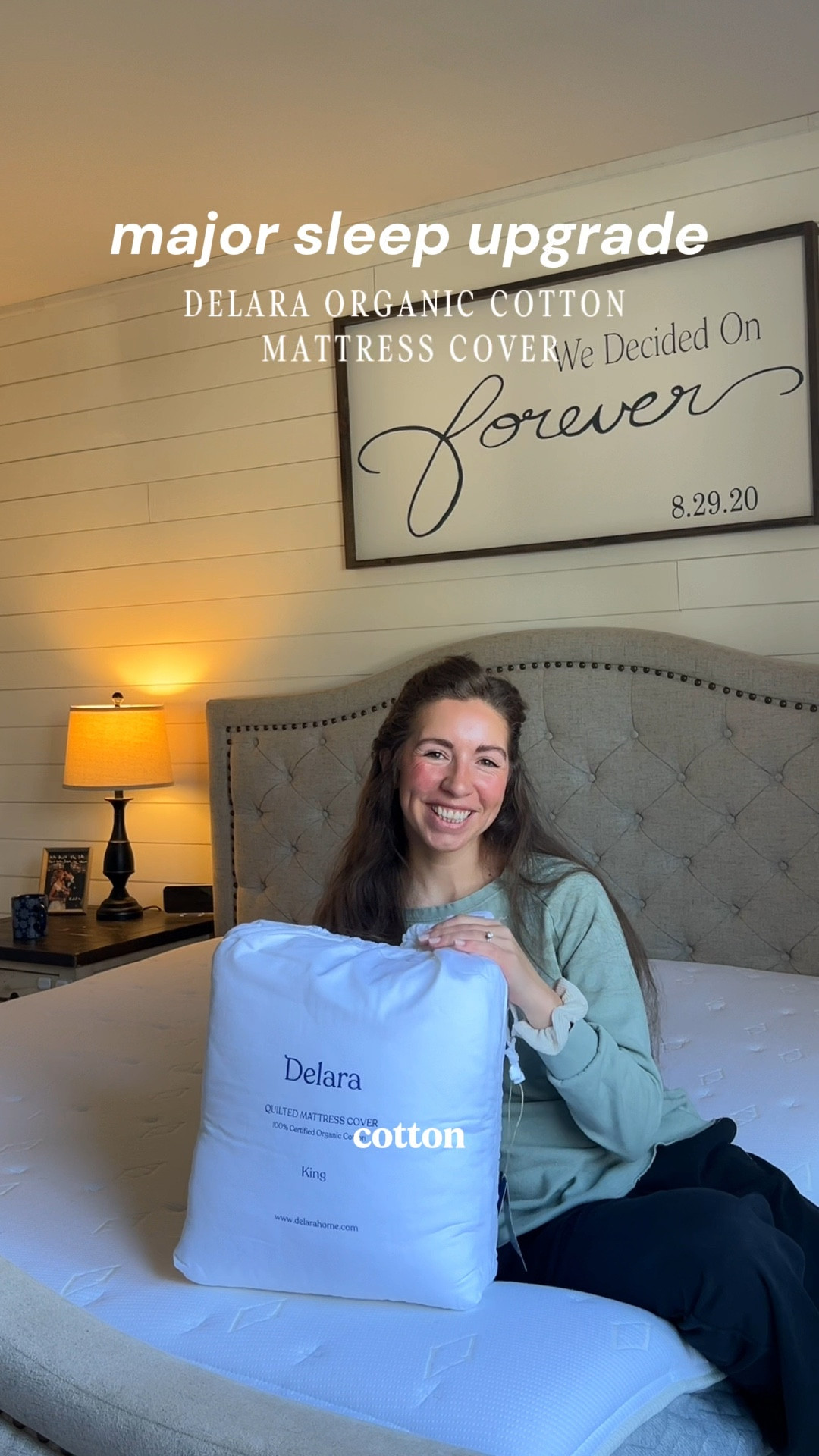 Organic cotton mattress cover 

#LTKselfcare #LTKHome #LTKmorningroutine