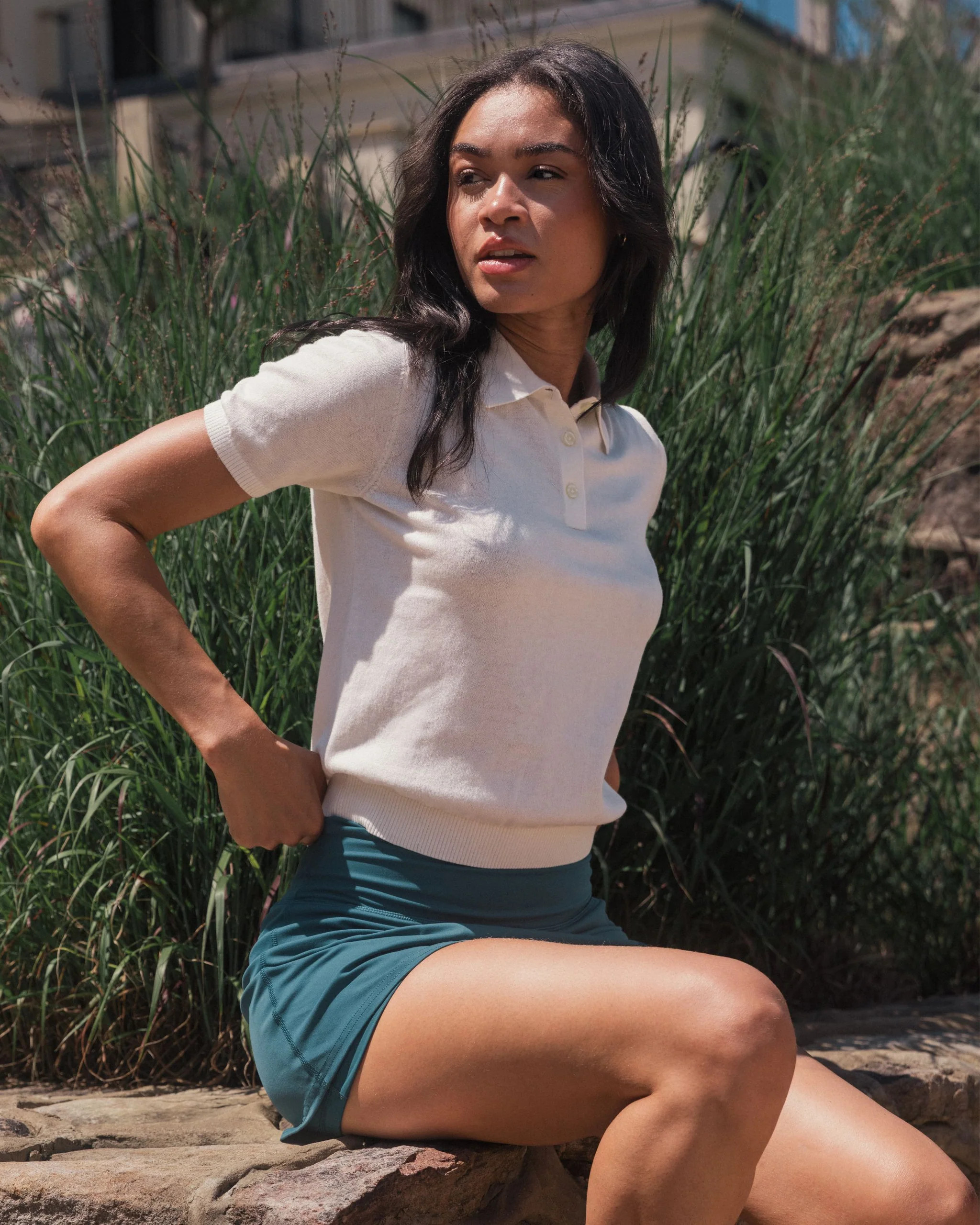 Harbor Sweater Polo | Solid - Ivory | Shop.app