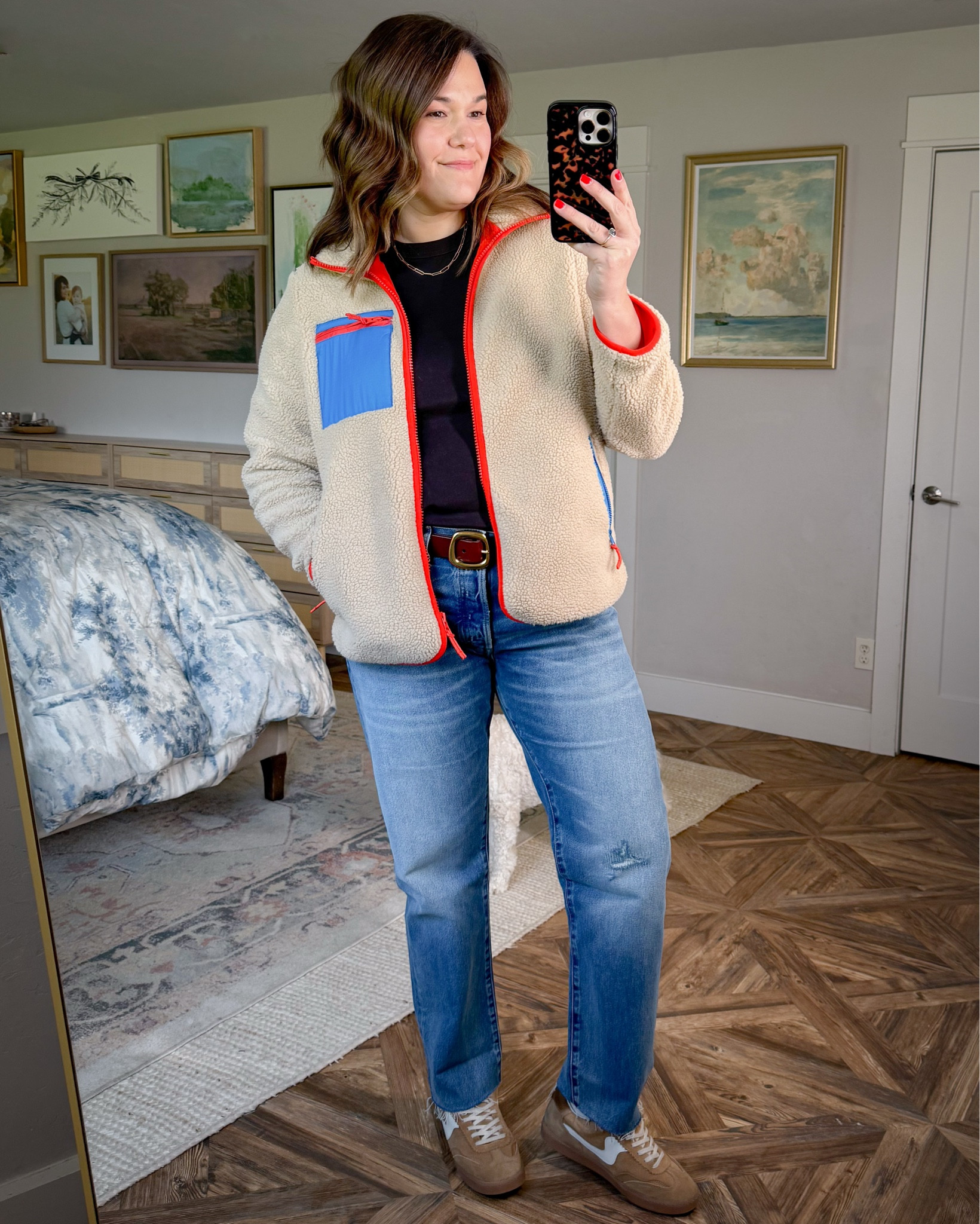 3 outfits with the Dean easy straight jeans. 



Outfit ideas, midsize style, outfit ideas for moms, madewell denim, madewell jeans, favorite jeans, favorite style finds, favorite outfit ideas, outfit ideas for moms, style favorites, winter outfit ideas, winter style, fleece jacket, straight leg jeans, size 10 style, size 30 style

#LTKMidsize #LTKOver40 #LTKStyleTip