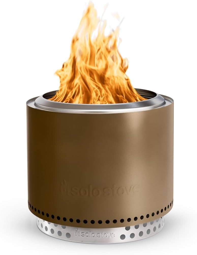 Solo Stove Bonfire with Stand | 19.5" Smokeless Fire Pit, Removable Ash Pan | Portable Stainless ... | Amazon (US)