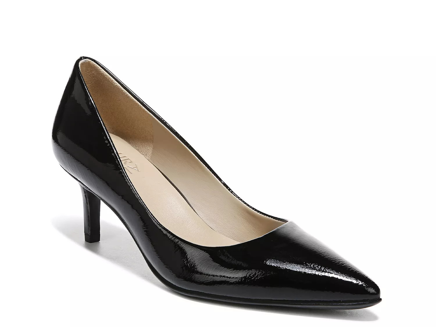 Naturalizer Everly Pump | Women's | Black Patent | Size 6.5 | Pumps | DSW