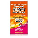 Infants' Motrin Concentrated Drops, Fever Reducer, Ibuprofen, Berry Flavored.5 Oz (Pack of 2) | Amazon (US)