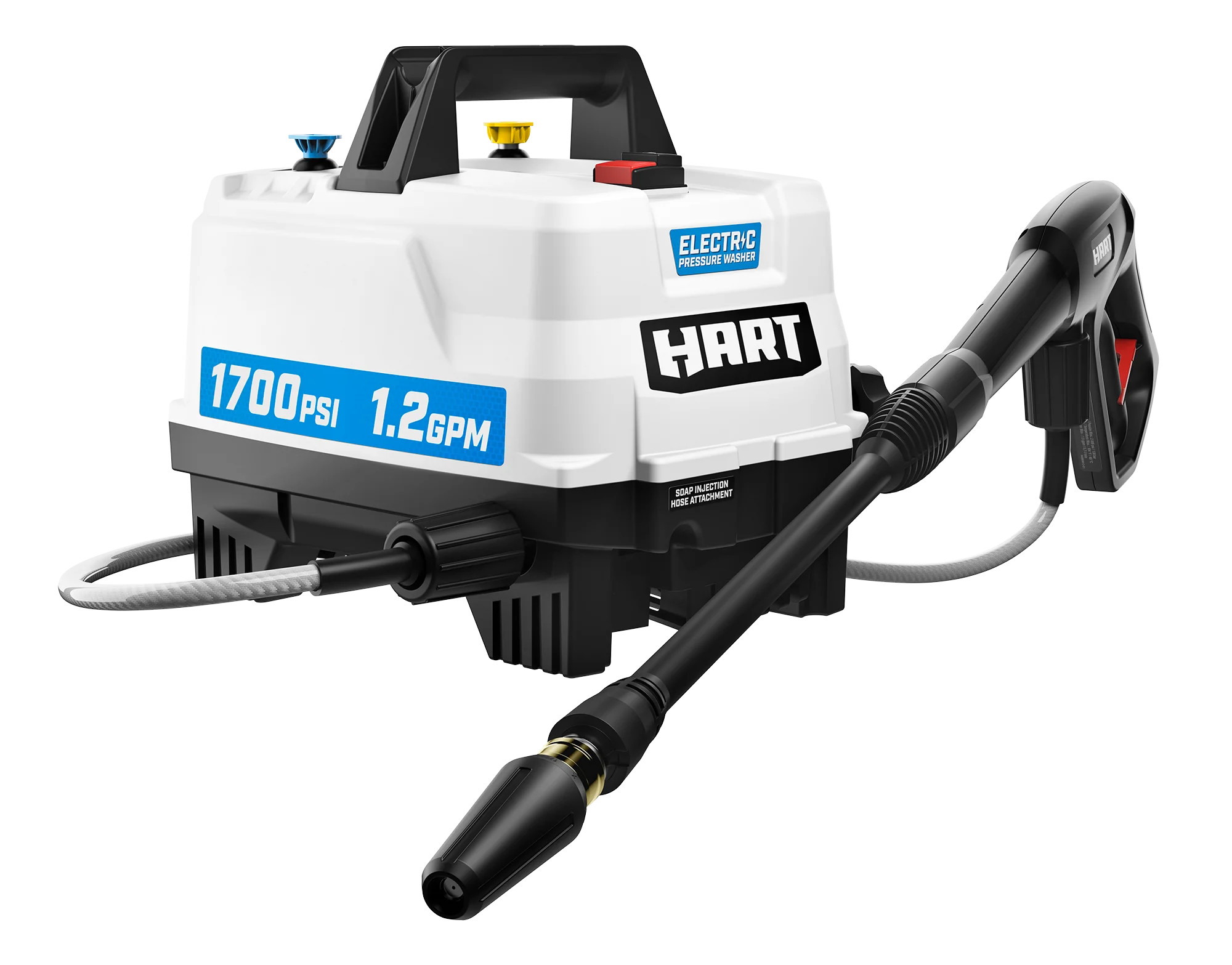 HART 1700 PSI 1.2 GPM Electric Pressure Washer | Walmart (US)