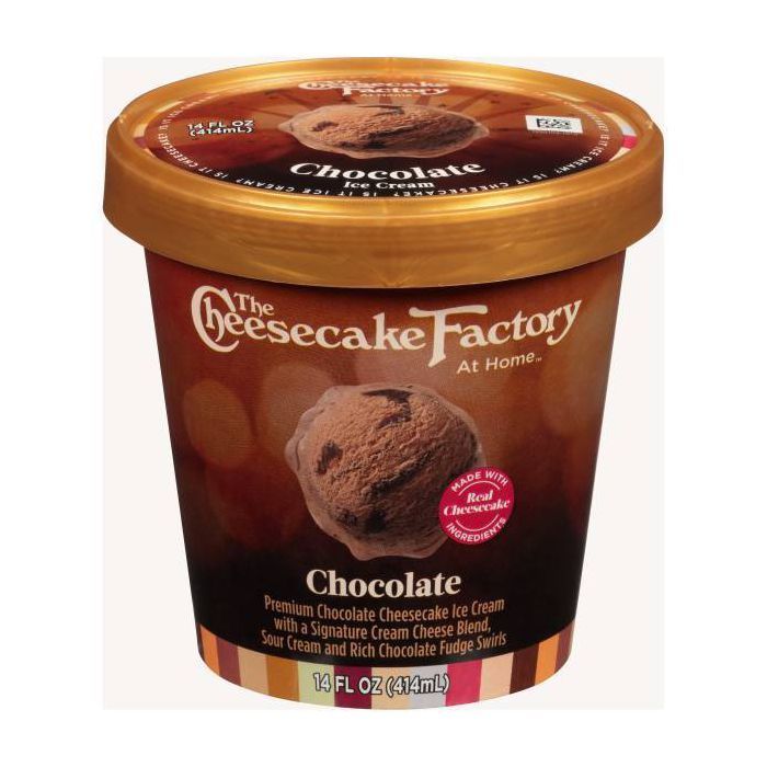 Cheesecake Factory Chocolate Ice Cream - 14oz | Target