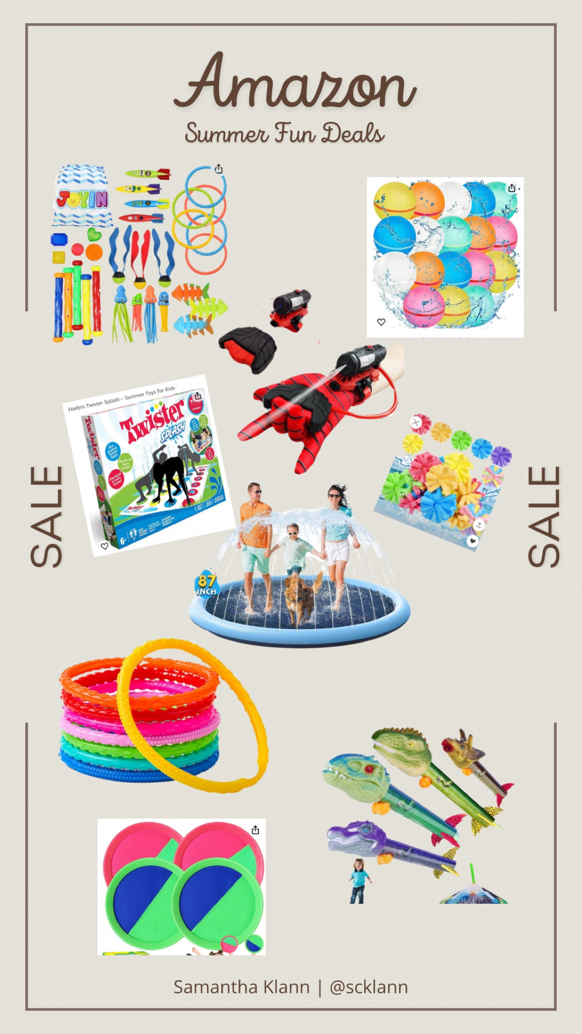 Amazon | Amazon Daily Deals | Kids Toys | Summer Toys 

#LTKGiftGuide #LTKKids #LTKSeasonal