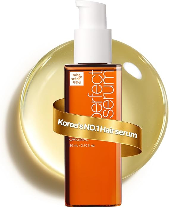 Mise En Scene Perfect Serum Original - Heat Protectant Hair Oil for Frizzy & Dry | Argan Oil | Vi... | Amazon (US)