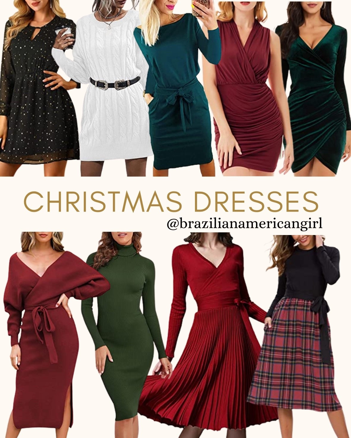 Amazon Christmas Dresses

#LTKSeasonal #LTKHoliday #LTKStyleTip