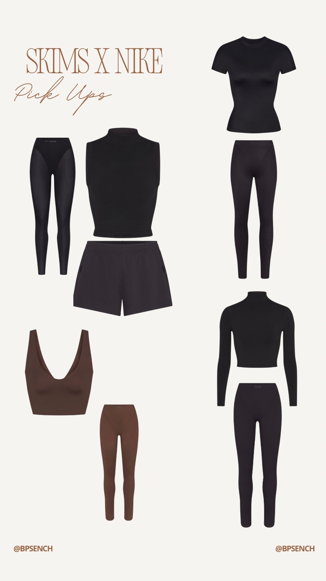 Nike x Skims Collab Shopping Haul | just added to my gym wardrobe and the quality is chef kiss ✨🤏🏾🖤🤎

#LTKActive #LTKStyleTip #LTKFindsUnder100