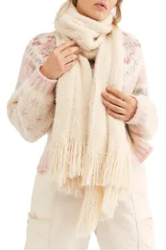 Whisper Fringe Blanket Scarf | Nordstrom