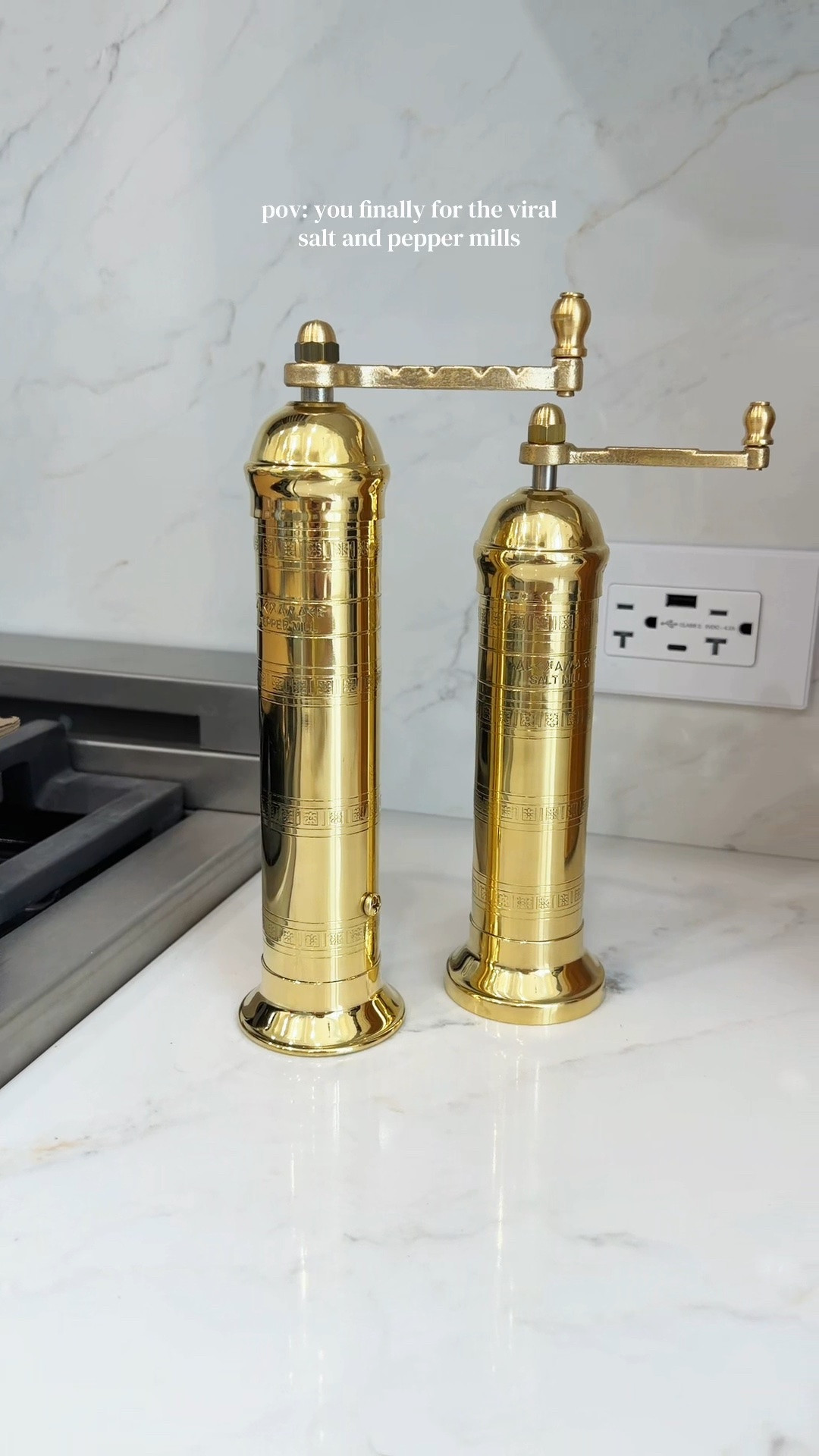 Cove Home brass salt and pepper mills, brass pepper mill, brass salt mill, luxury kitchen accessories, vintage brass kitchen decor, Cove Home brass salt and pepper grinder set, solid brass salt and pepper mills for kitchen, vintage inspired brass pepper grinder, luxury brass kitchen accessories for countertop, aesthetic brass salt and pepper mills for kitchen

#LTKSeasonal #LTKSaleAlert #LTKHome