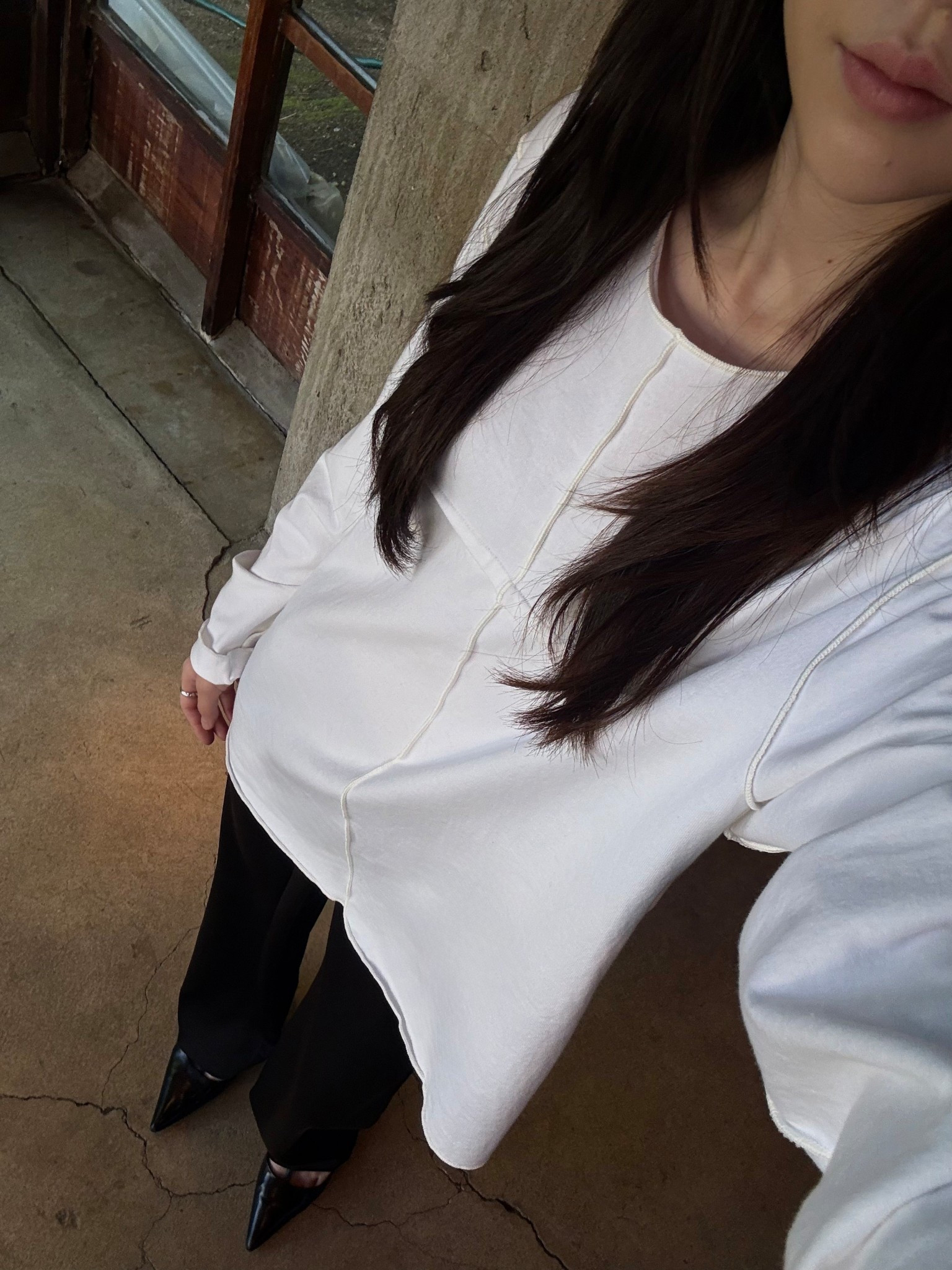 Khaite - Kit top (M), Aritzia - satin pants, oak + fort kitten heels 

#LTKootd #LTKSeasonal #LTKSaleAlert