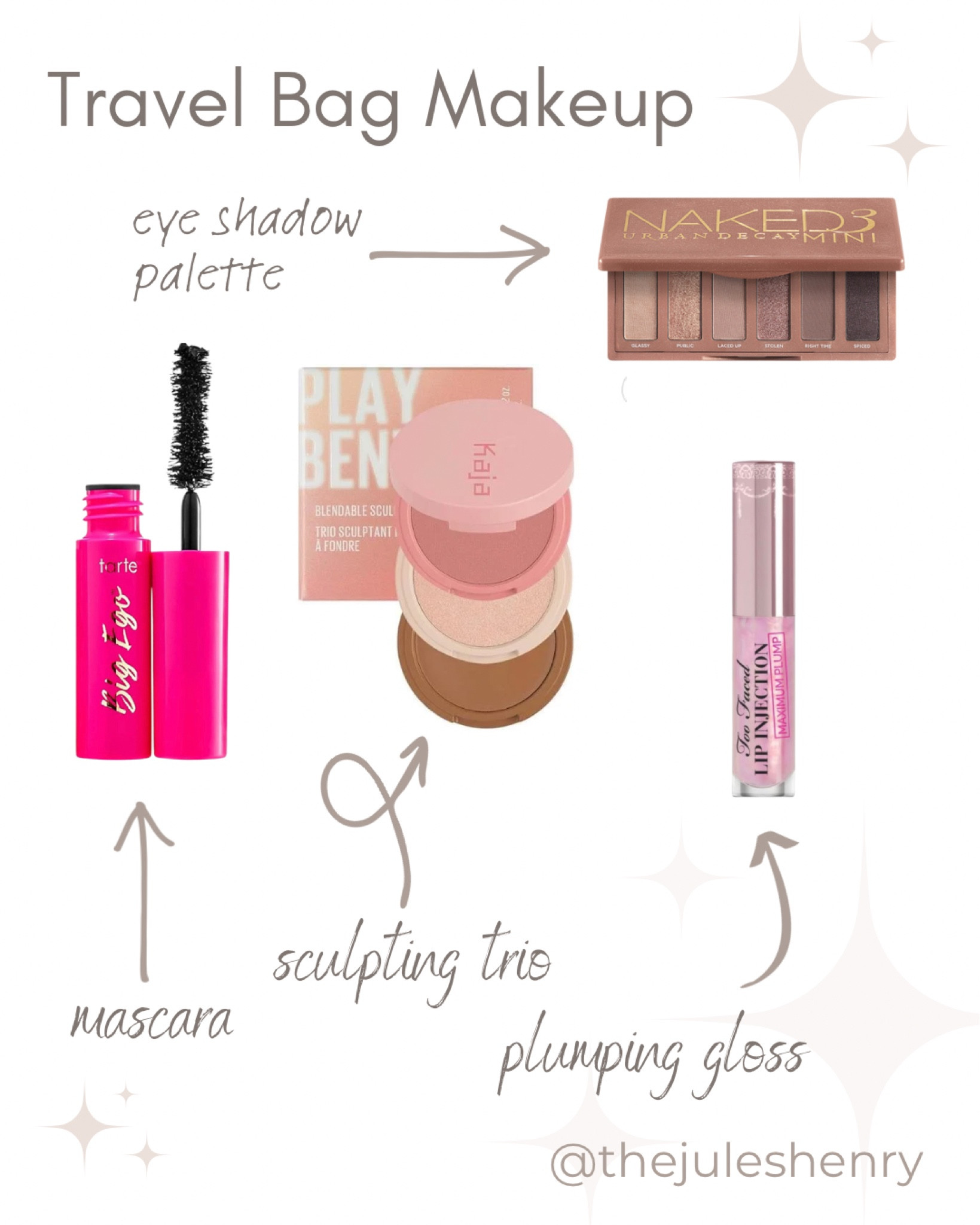 Packing makeup is about high quality products tucked into small packages. Here’s some of my faves!

#travel #packing #vacationessentials #travelessentials #makeup #beautyproducts

#LTKstyletip #LTKtravel #LTKbeauty