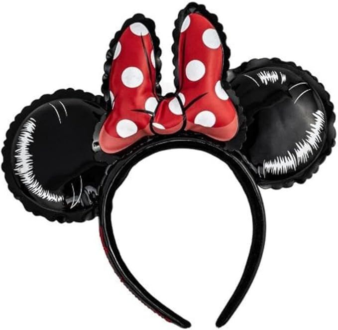 Loungefly Disney Minnie Mouse Red Bow Balloon Ears Headband Accessory | Amazon (US)