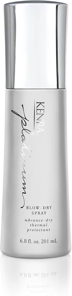 Kenra Platinum Blow-Dry Spray | Time-Saving Heat Protectant | Detangles, Smooths, and Softens | E... | Amazon (US)