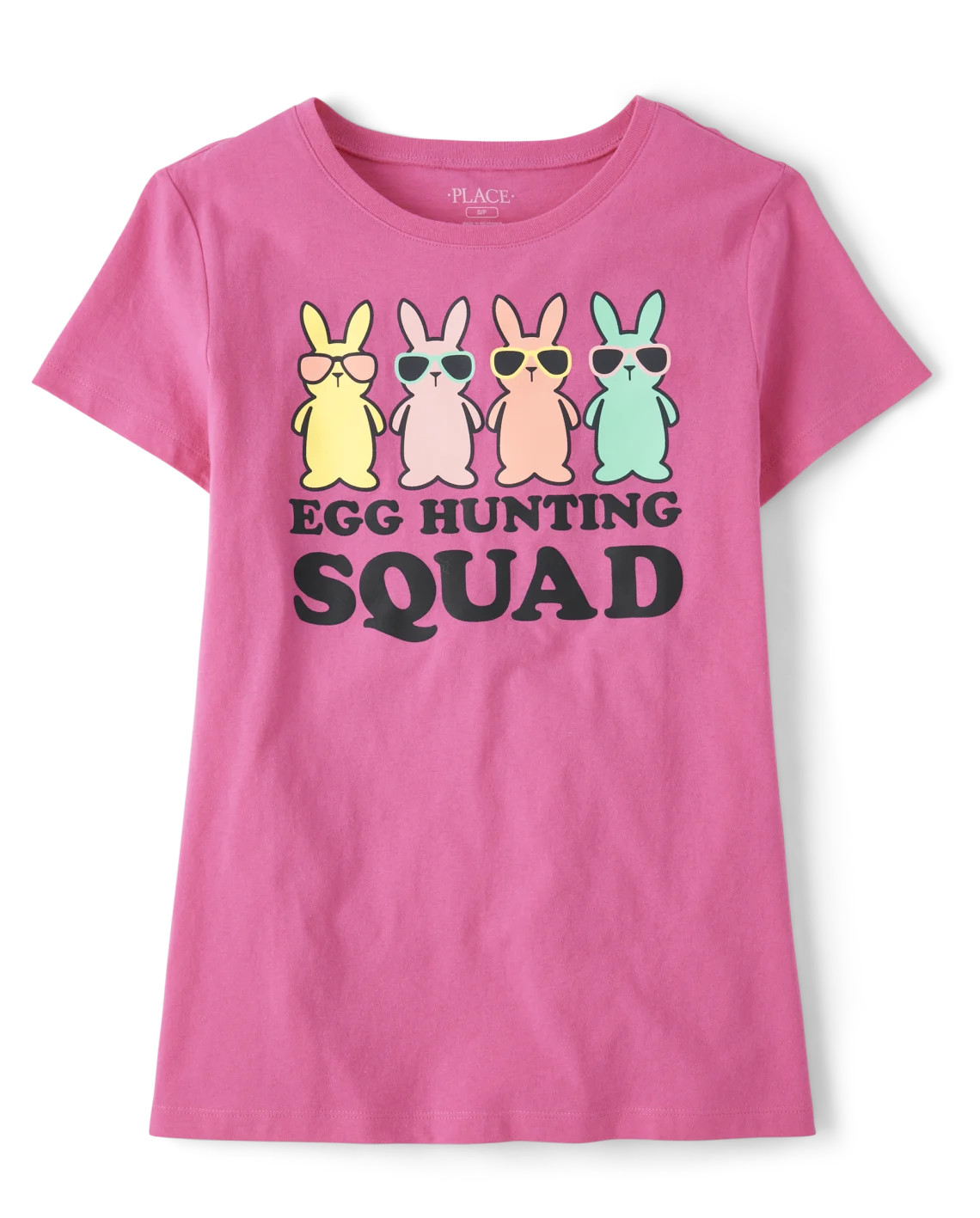 Womens Matching Family Short Sleeve Easter Egg Hunting Squad Graphic Tee | The Children's Place C... | The Children's Place