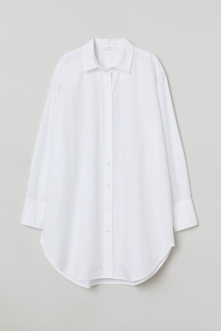 Long Cotton Shirt
							
							
            $29.99 | H&M (US + CA)