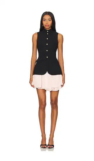 x REVOLVE Justine Dress in Black & Blush | Revolve Clothing (Global)