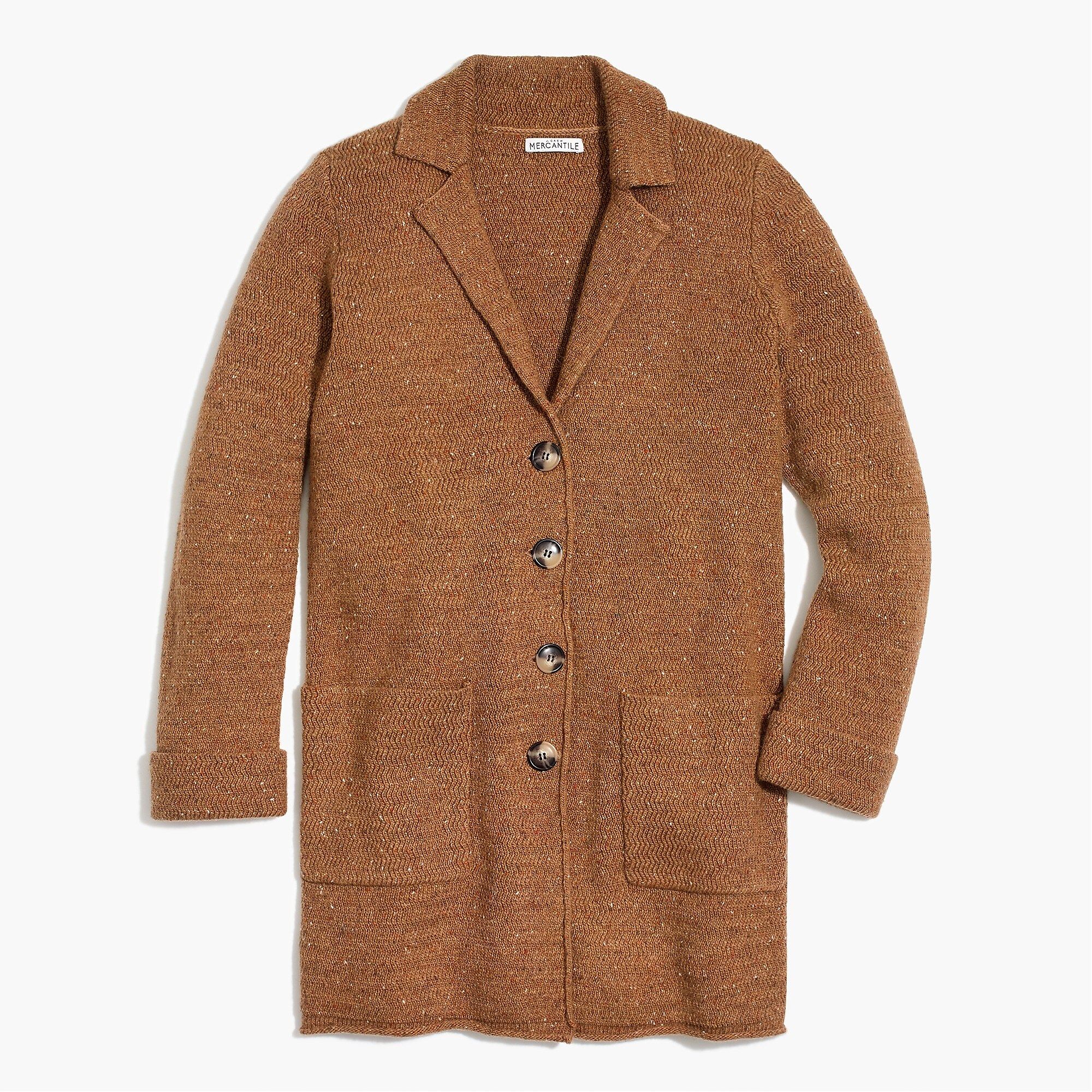 Donegal sweater-coat | J.Crew Factory