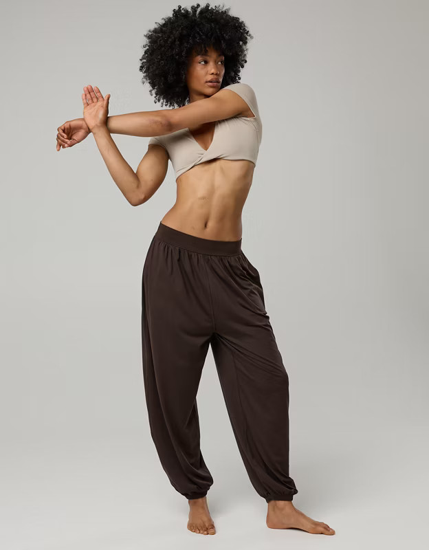 OFFLINE By Aerie The Hugger Go With The Flow Baggy Jogger | Aerie