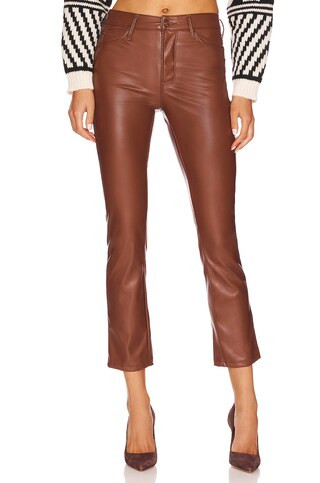 MOTHER The Mid Rise Dazzler Ankle in Friar Brown from Revolve.com | Revolve Clothing (Global)