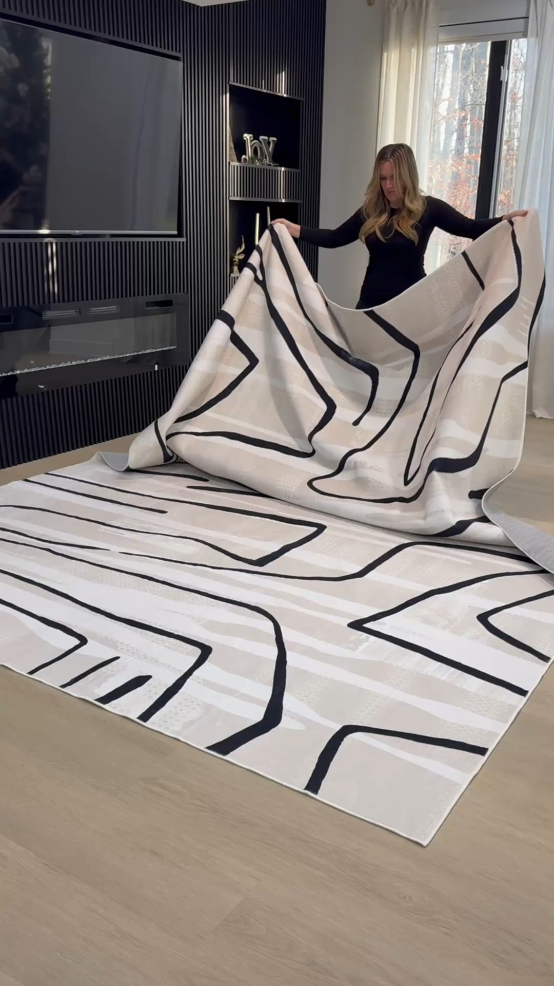 Loving my new neutral rugs from @rugsway_official . They’re machine washable, spillproof, non-slip, non-toxic, 2 in 1 rugs (no rug pad needed). Save 12% site wide with my exclusive code WAW12. No minimum spend.

Here are my rug details:

Basement Living Room: 9x12 Premium Galadriel Stripes. 2 - in - 1 rugs (rug+rug pad). Waterproof, slip -resistant and washable for easy living.

Bedroom: 8x10 Premium Majestic Reflection - Off White. 2 - in - 1 rugs (rug+rug pad). Waterproof, slip -resistant and washable for easy living.

Foyer: 6x9 Premium White Elegance Scandanavian. 2 - in - 1 rugs (rug+rug pad). Waterproof, slip -resistant and washable for easy living.



#rugsway #rugswayhome #rugswaycarpet @shop.ltk

#LTKHome #LTKSaleAlert