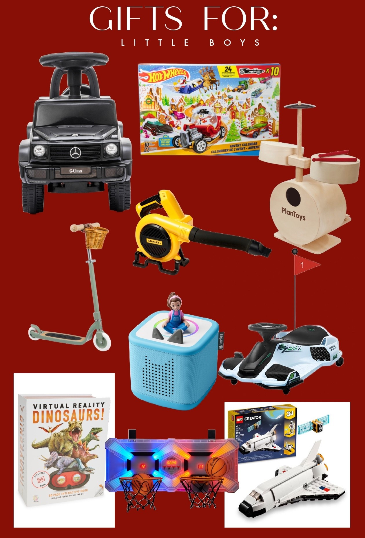 Holiday gift guide: for little boys 