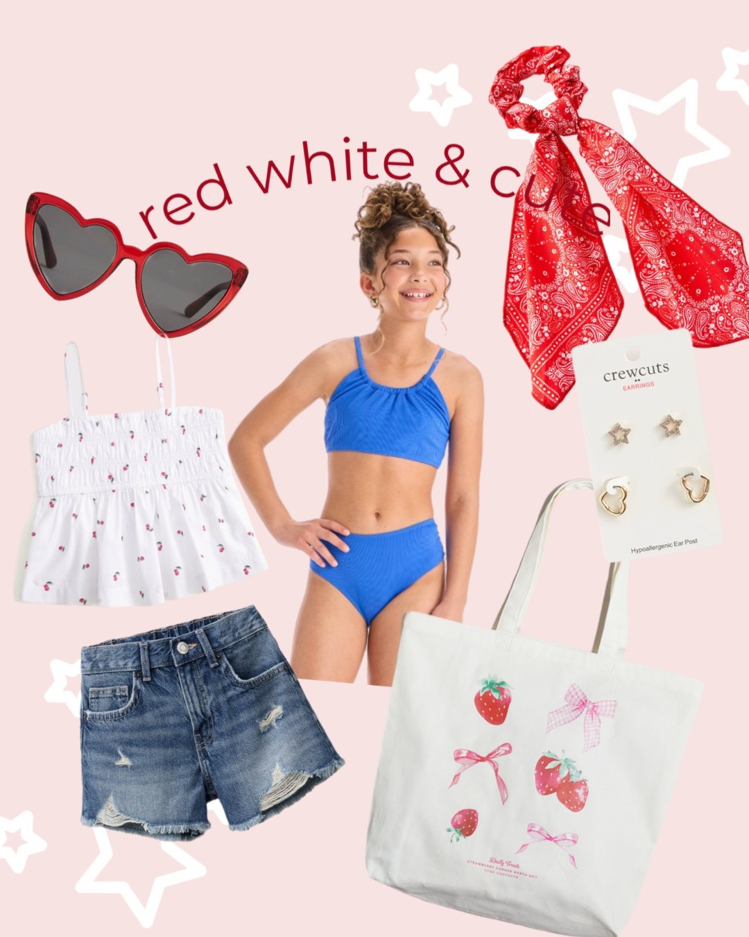 red white & cute: tween americana / fourth of july / memorial day styles 🍓🤍🌊🫶🏻

#LTKSeasonal #LTKStyleTip #LTKKids