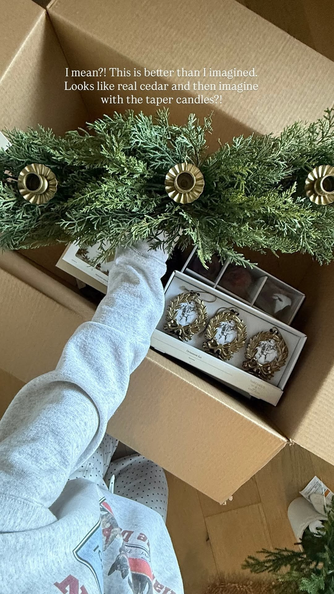 The PRETTIEST centerpiece! Add some candles and your table will feel like Christmas.  

 #LTKSeasonal #LTKHome