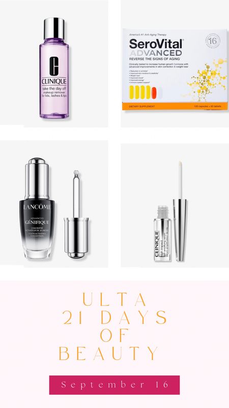 21 Days of Ulta Beauty deals! 
September 16💄 #ulta #beauty #skincare #sale #makeup #beautysteals #ultabeauty 

#LTKSale #LTKbeauty #LTKsalealert